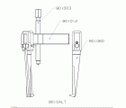 EXTRACTOR FORZA SERIE 9000T DE 3 PATAS